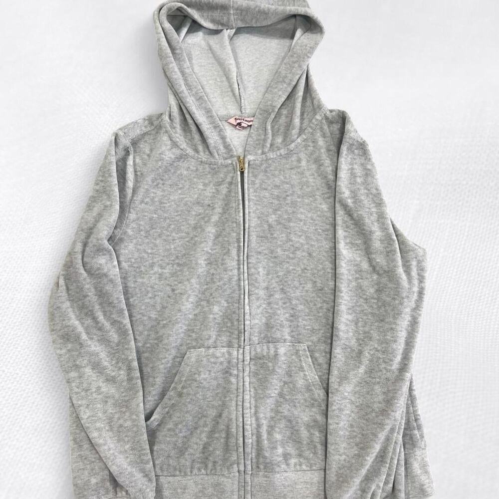 Juicy couture velour zip hoodie